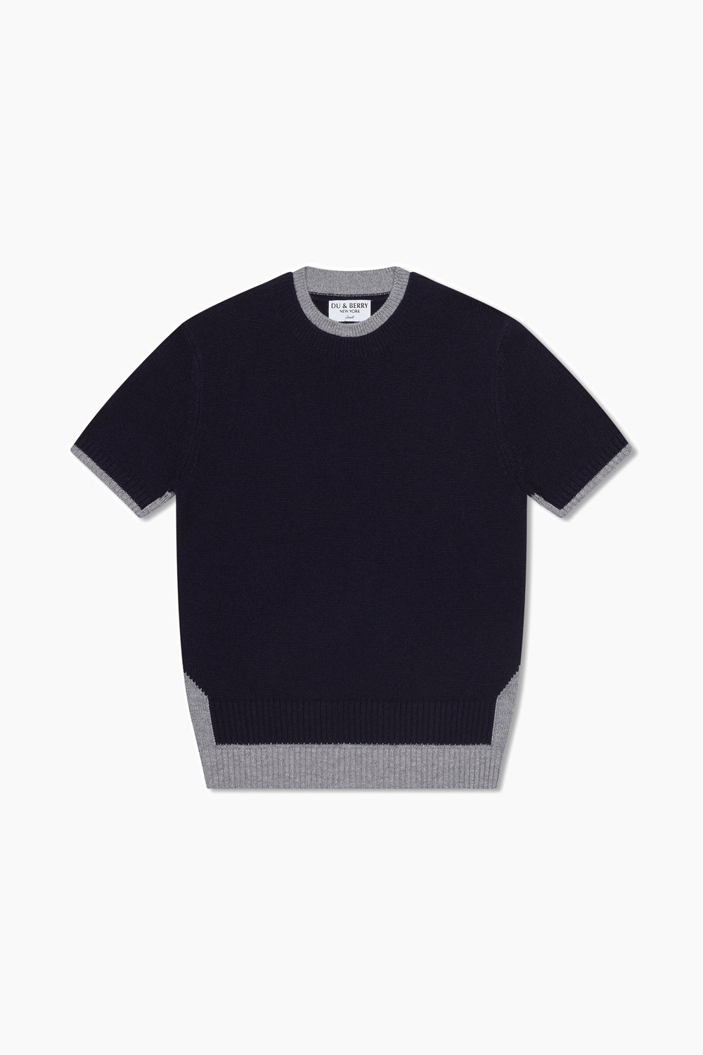 Cashmere & Wool Sweater - Blueberry Indigo - Du & Berry