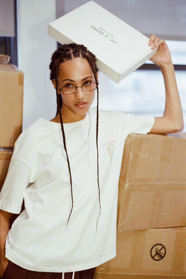 Fire-Child Vase Oversized Cotton T-Shirt