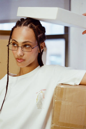 Fire-Child Vase Oversized Cotton T-Shirt