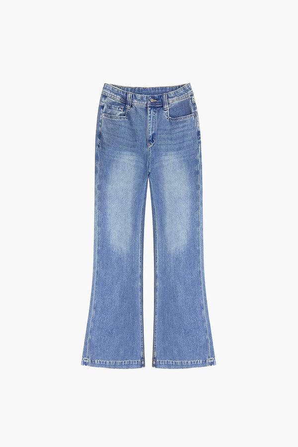 Du Contour Flare Jeans in Blue