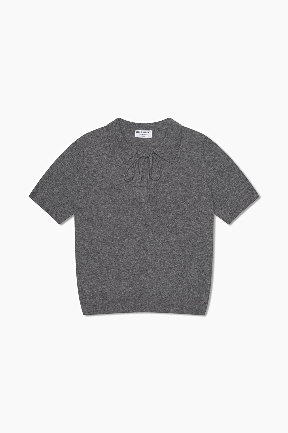 Du & Berry Cashmere and Wool Polo T-Shirt