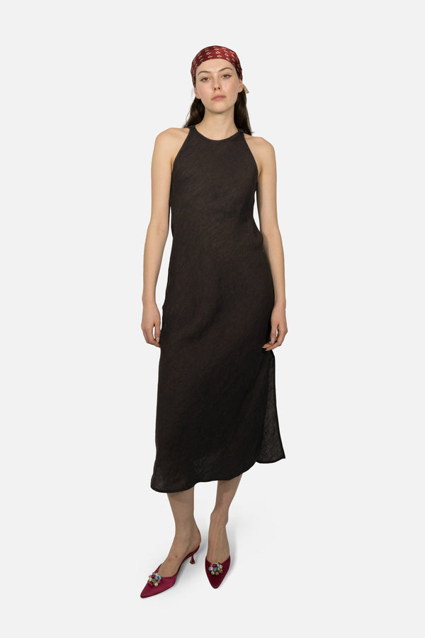Paloma Side-Split Maxi Dress