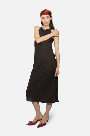 Paloma Side-Split Maxi Dress