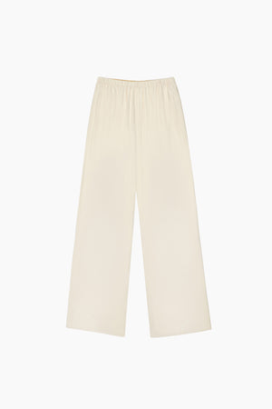 Cabana Straight Pants in Butter Cream - Du & Berry