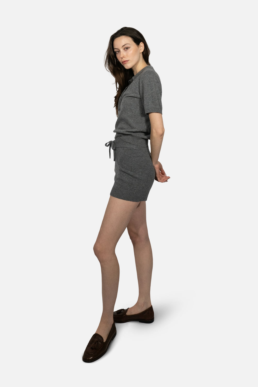 Cashmere Wool Shorts - Du & Berry