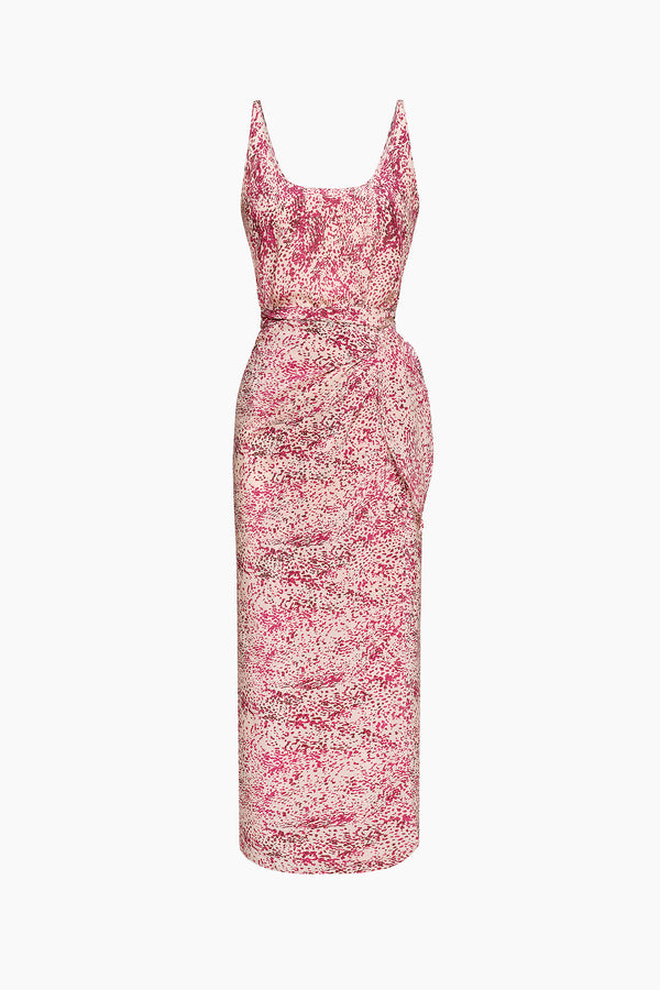 Solace Convertible Wrap Silk Dress - Du & Berry