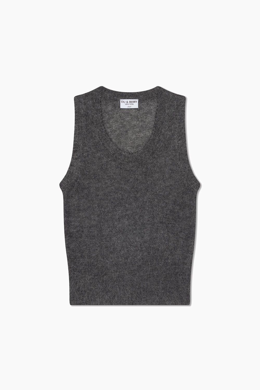 Black Sesame Mohair Vest Top Du & Berry
