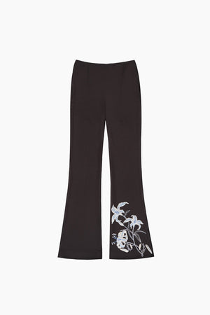 Lily On The Rock Embroidery Pants - Du & Berry