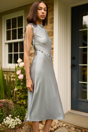 Dirty Martini Dress in Misty Blue
