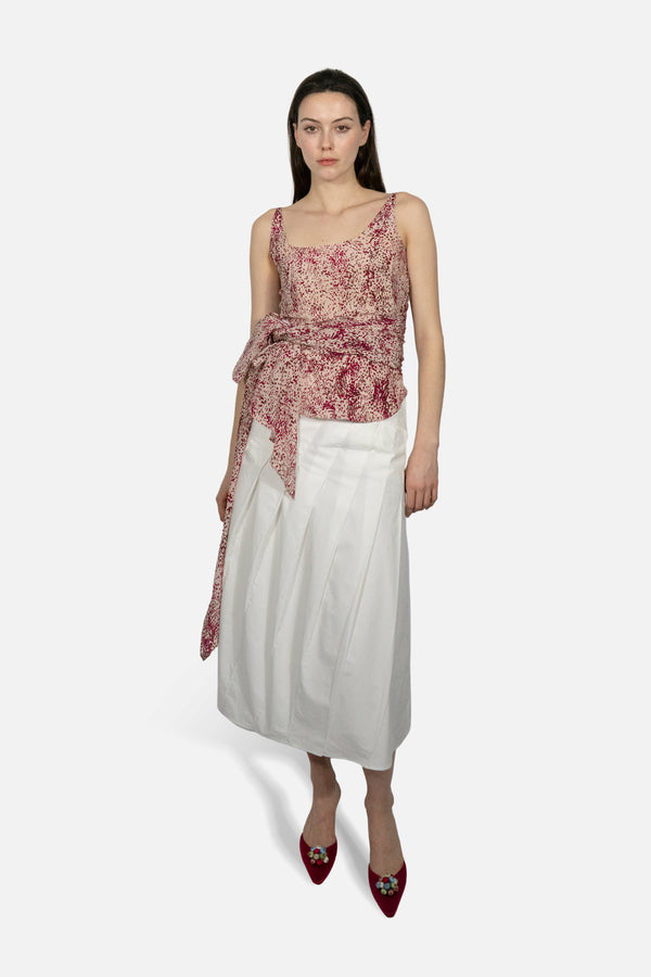 Solace Convertible Wrap Silk Dress