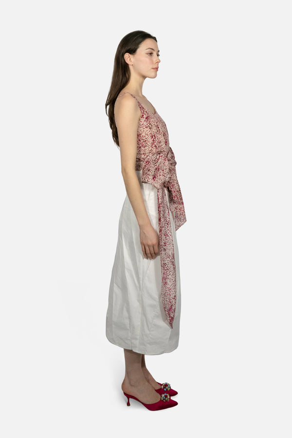 Solace Convertible Wrap Silk Dress