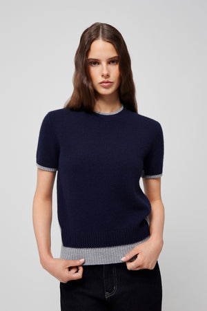 Cashmere Wool Tee - Du & Berry