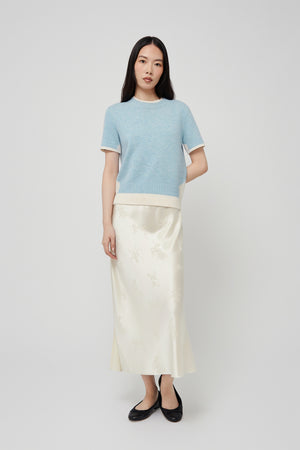 Cashmere Wool Tee - Du & Berry