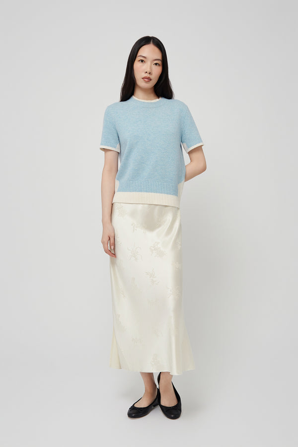 Cashmere Wool Tee - Du & Berry