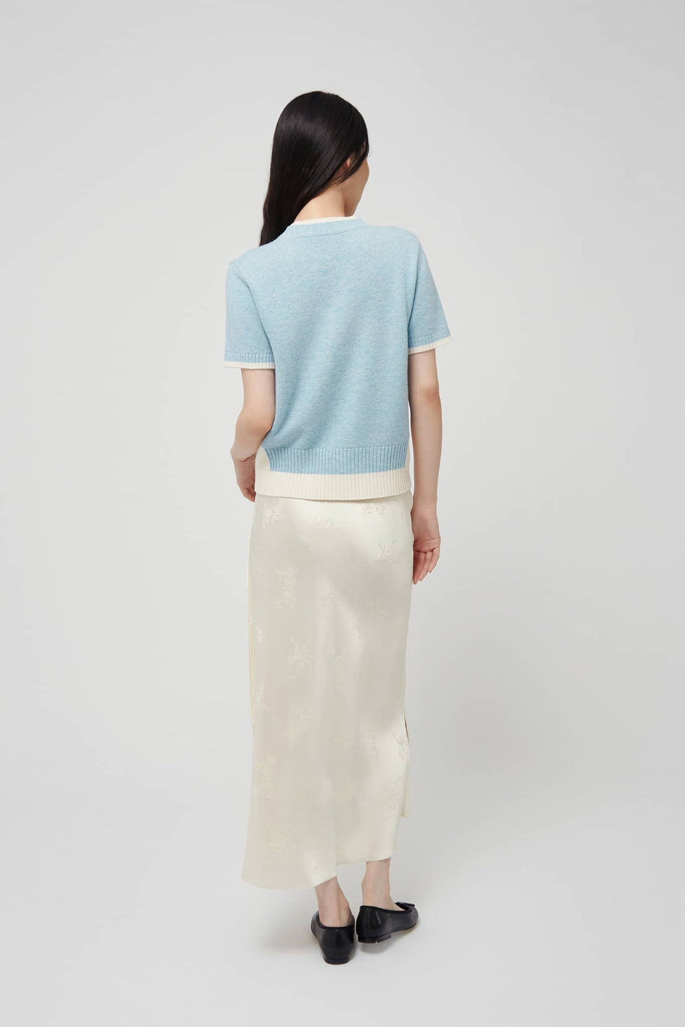 Cashmere Wool Tee - Du & Berry