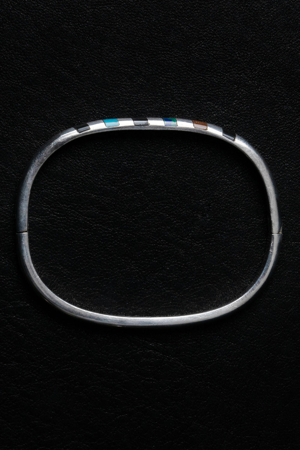 Color Block Inlay Bangle - Du & Berry