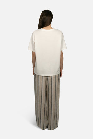 Tea Party Oversized Cotton T-Shirt