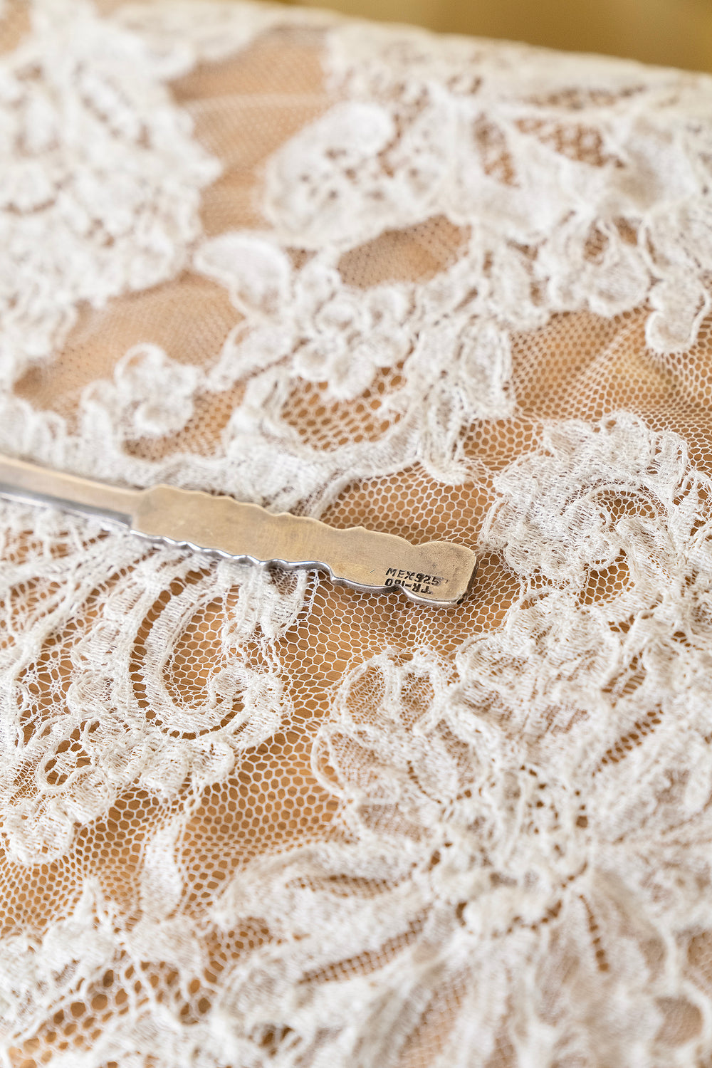 Artisan MEX 925 Hairpin with Crushed Turquoise Inlay