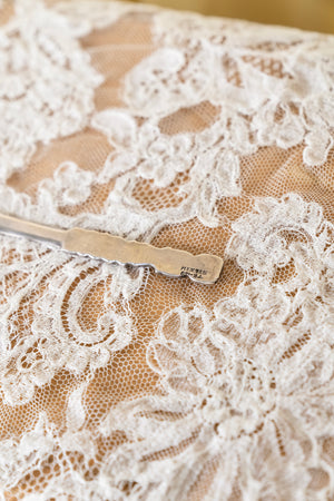 Artisan MEX 925 Hairpin with Crushed Turquoise Inlay