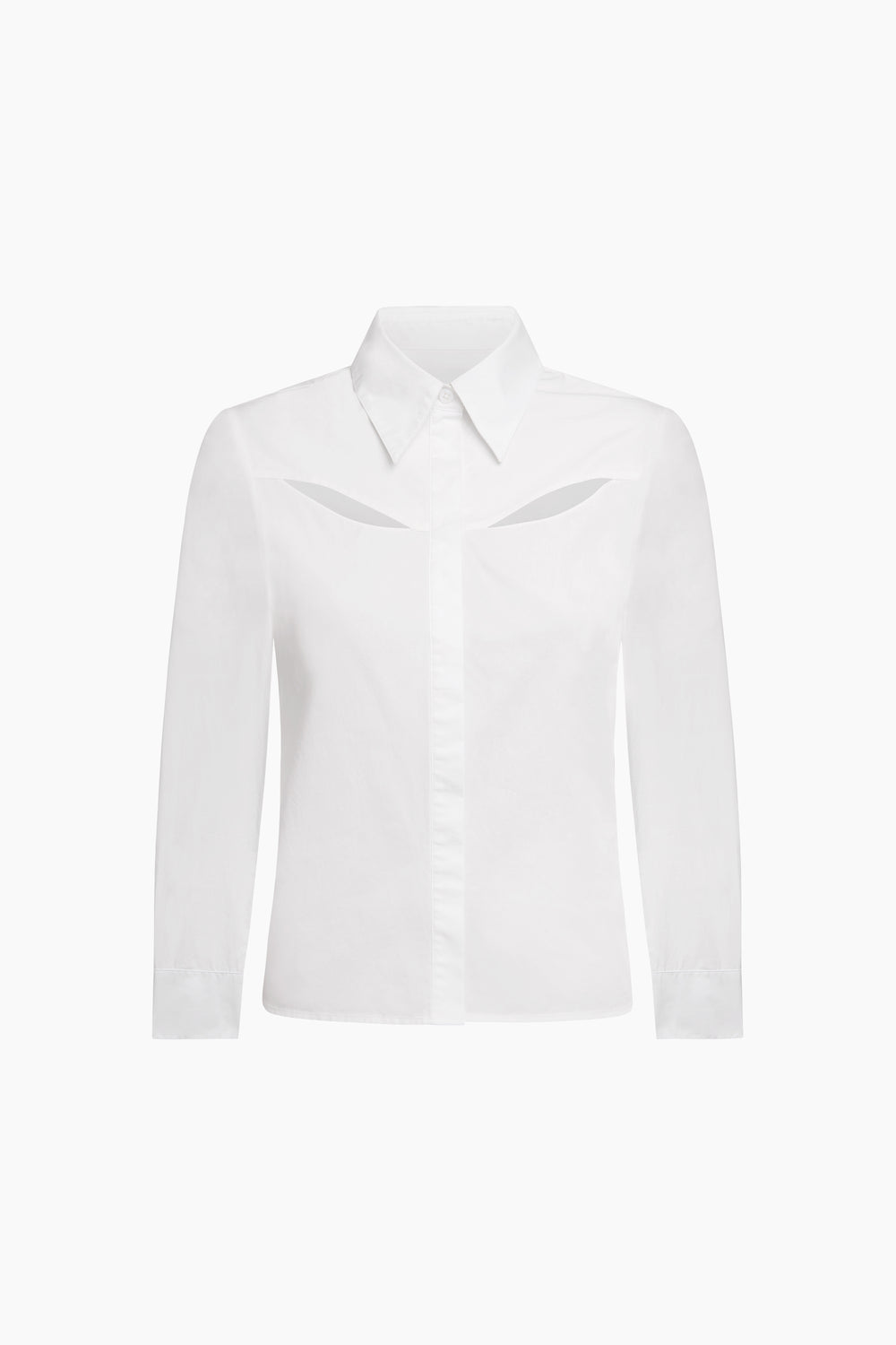 Du Pleated Cotton Poplin Shirt - Du & Berry