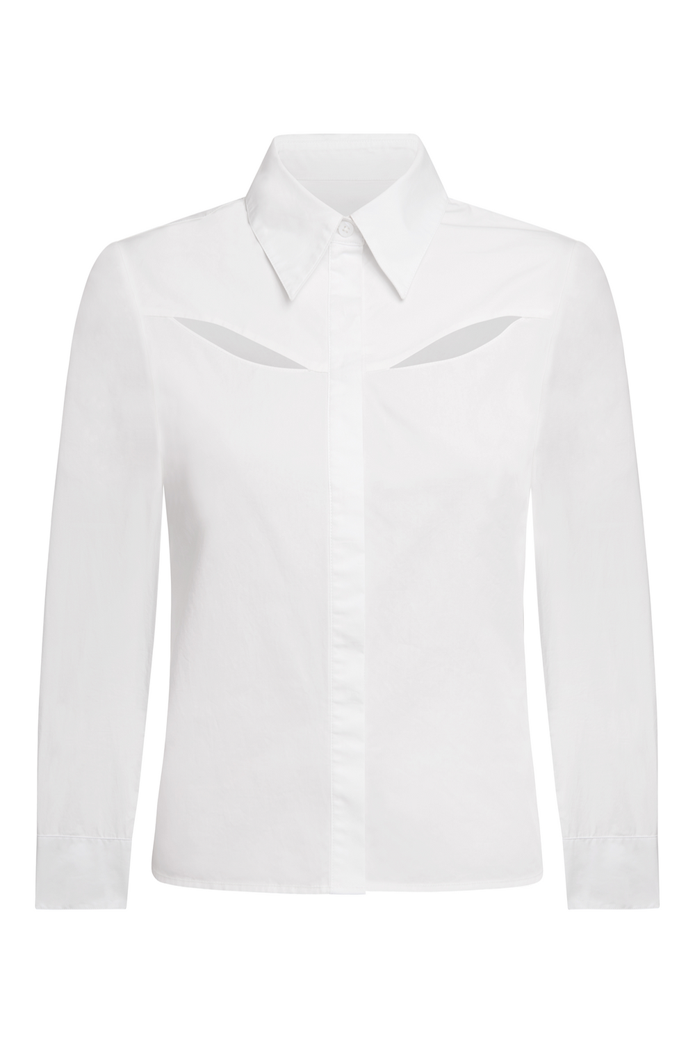 Du Pleated Cotton Poplin Shirt - Du & Berry