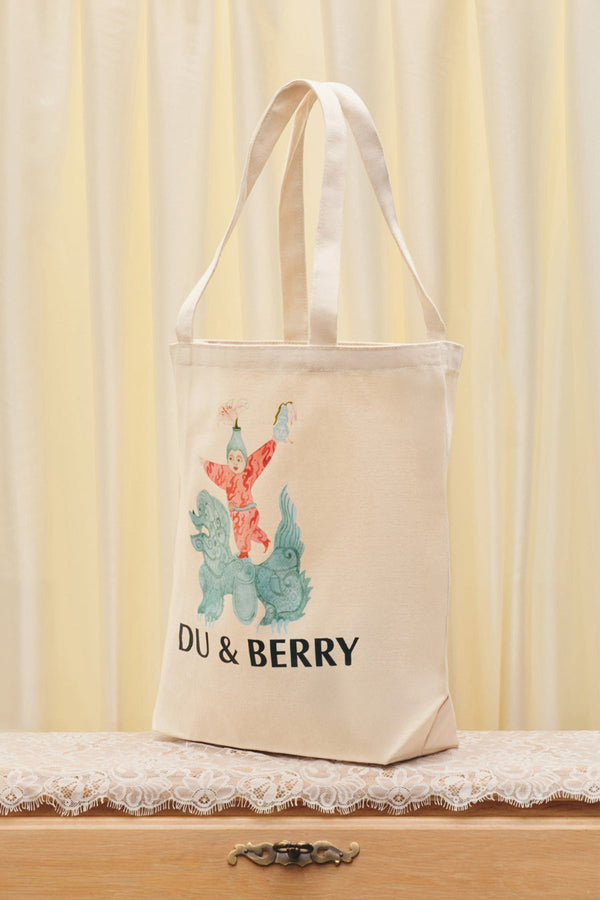 Fire-Child Vase Tote Bag - Du & Berry