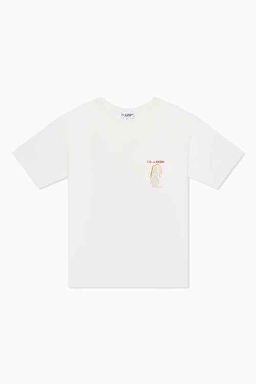 Fire-Child Vase Oversize Cotton T-Shirt - Du & Berry