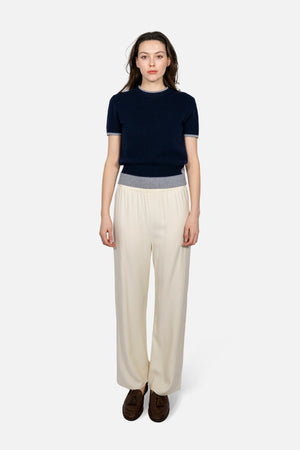 Cabana Straight Pants in Butter Cream