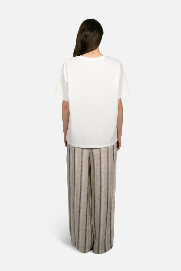 Tea Party Oversized Cotton T-Shirt