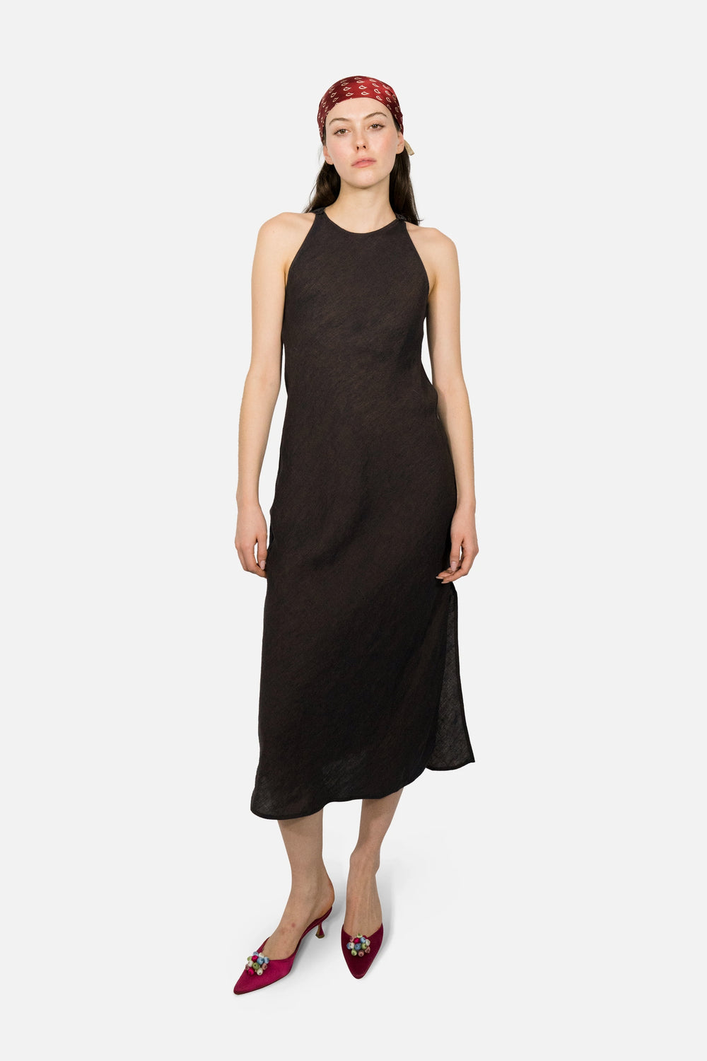 Paloma Side-Split Maxi Dress - Du & Berry