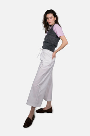 Sway Cotton Palazzo Pants in White