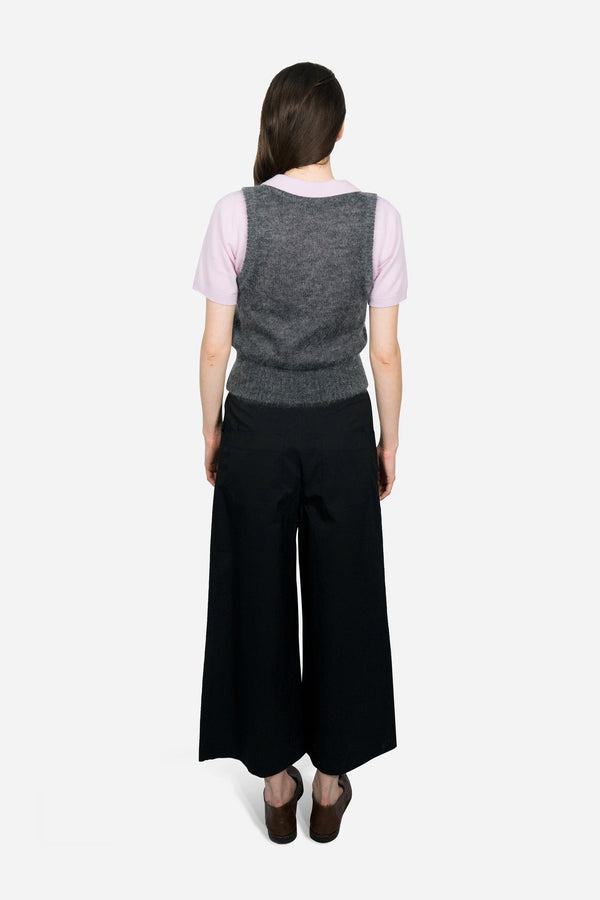 Sway Cotton Palazzo Pants in Black
