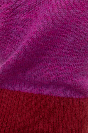 Close up Mohair Vest Top - Berry Glaze