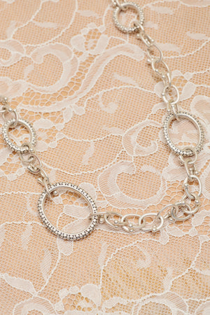 Vintage Sterling Silver Link Necklace - Du & Berry