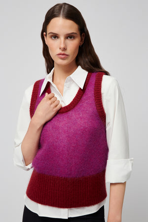 Mohair Vest - Du & Berry