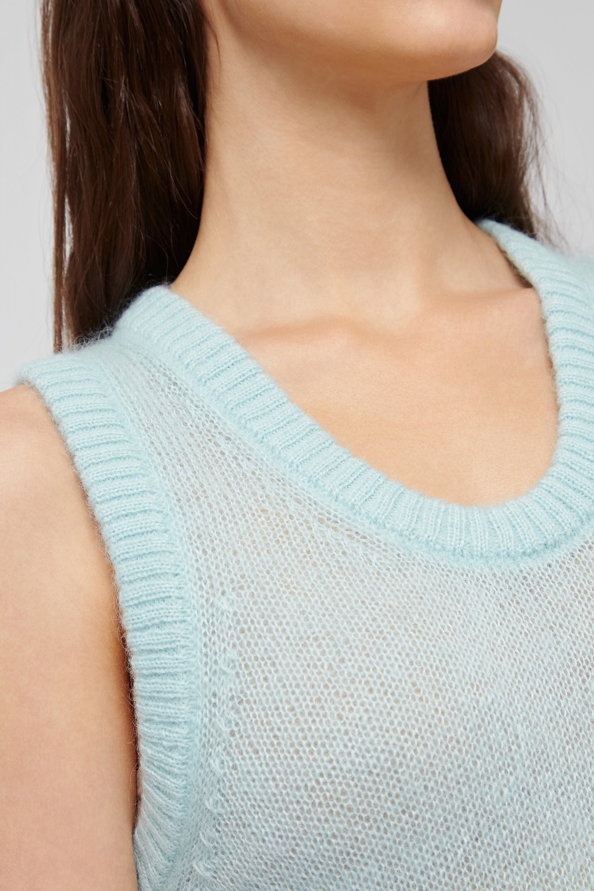 Mohair Vest | Du & Berry