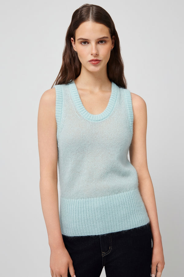 Mohair Vest - Du & Berry