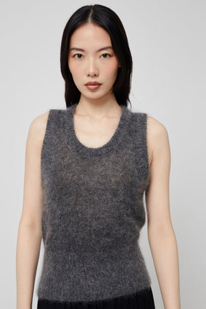 Mohair Vest - Du & Berry
