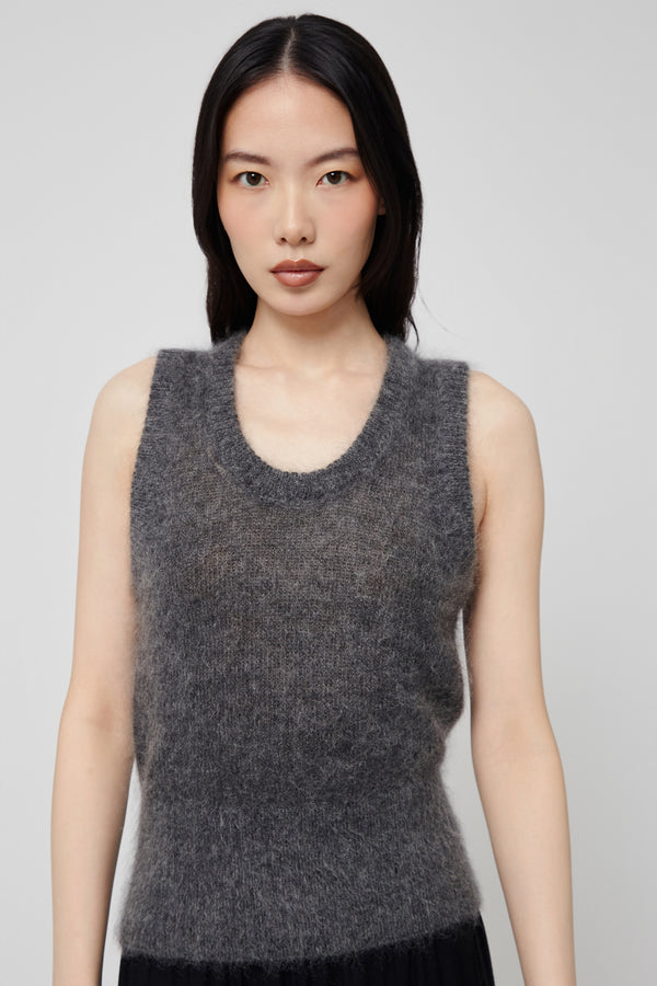Mohair Vest - Du & Berry