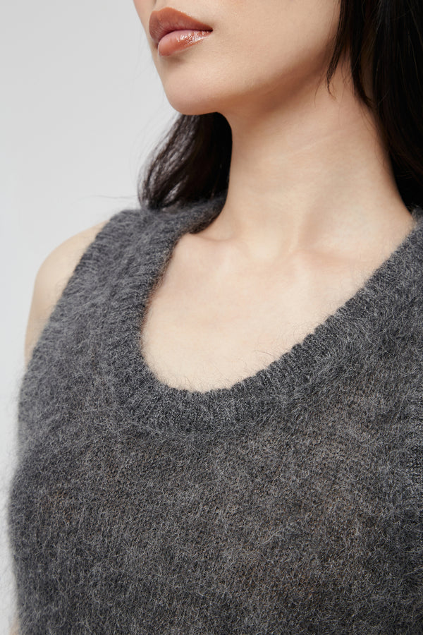 Mohair Vest - Du & Berry
