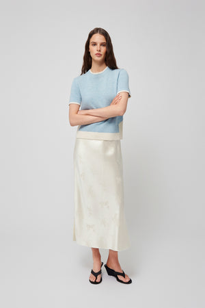 Noble Jacquard Skirt - Du & Berry