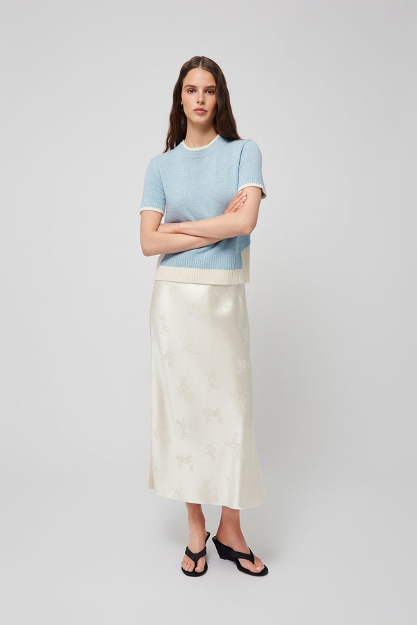 Noble Jacquard Skirt - Du & Berry