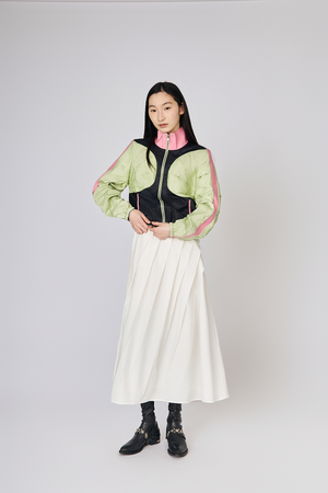 Origami Cropped Jacket - Du & Berry