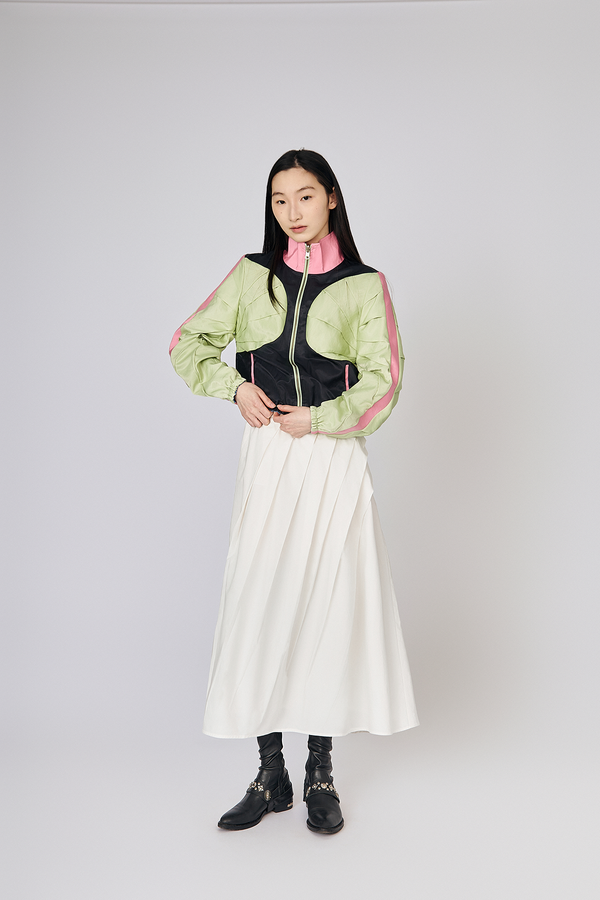 Origami Cropped Jacket - Du & Berry