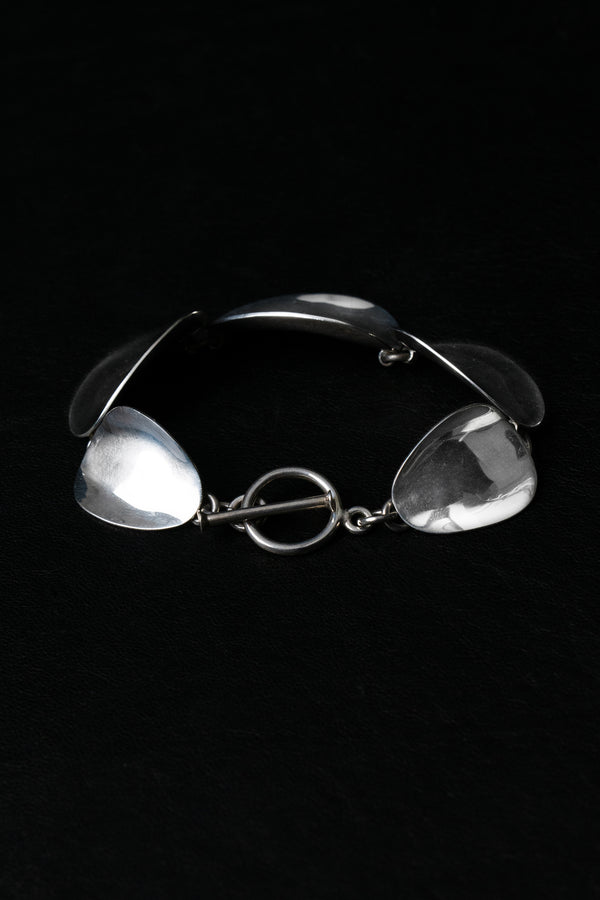 Pebble Silver Bracelet - Du & Berry