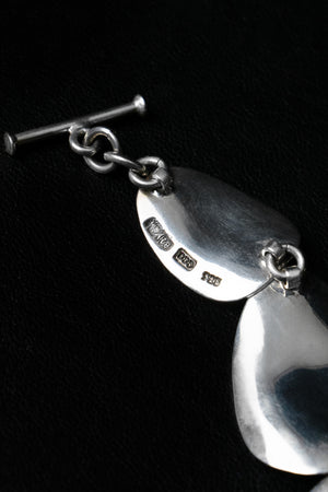 Pebble Silver Bracelet - Du & Berry