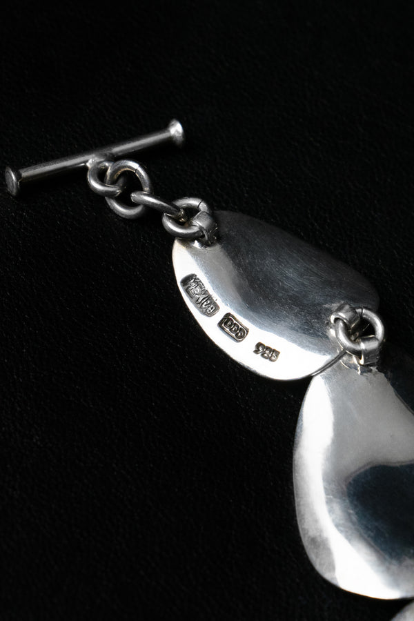 Pebble Silver Bracelet - Du & Berry