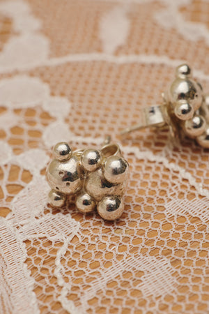 Sterling Silver Teddy Bear Earrings - Du & Berry