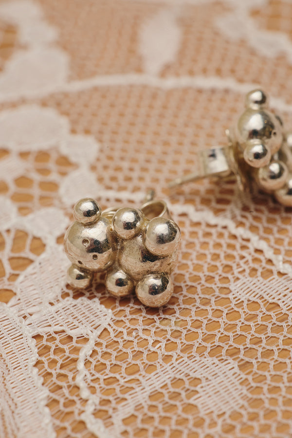 Sterling Silver Teddy Bear Earrings - Du & Berry