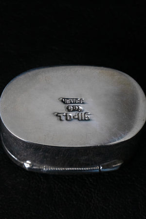 Sterling Silver Oval Box - Du & Berry